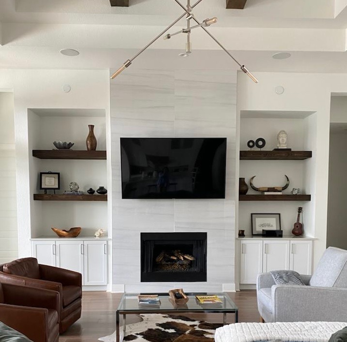 modern-fireplace-tv-wall-dripping-springs-tx photo 2