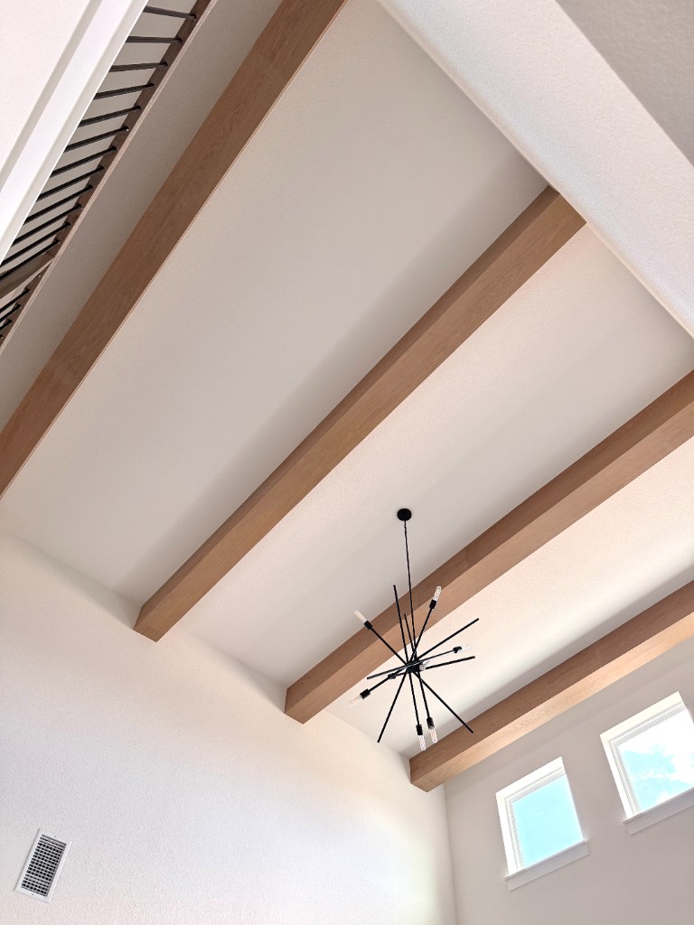 Faux Wood Beams completed by Plethora Installs photo 1